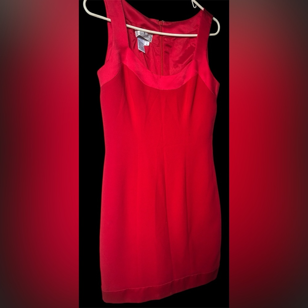 VINTAGE Kenar Scarlet Sleeveless DRESS